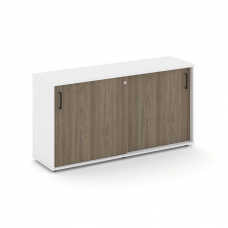 Style Project Тумба опорная/приставная SN.TOP-142 Белый/Белый/Вяз Благородный/Черный Ручки 1432*400*