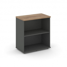 Style Project Тумба опорная/приставная SN.TOP-022 Антрацит/Дуб Табак 700*400*750