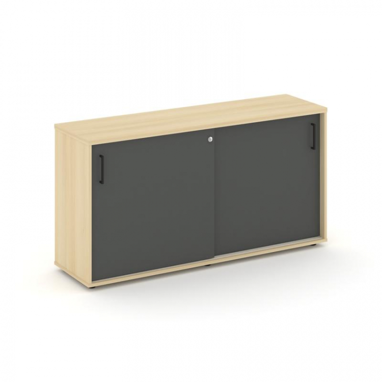 Style Project Тумба опорная/приставная SN.TOP-143 Акация Лорка/Акация Лорка/Антрацит/Черный Ручки 16