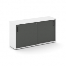 Style Project Тумба опорная/приставная SN.TOP-142 Белый/Белый/Антрацит/Черный Ручки 1432*400*750