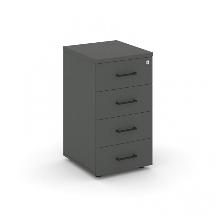 Style Project Тумба приставная SN.TPP-001 Антрацит/Черный Ручки 416*460*750