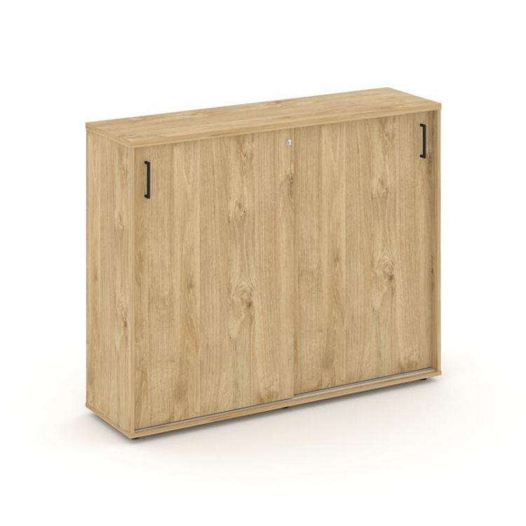 Style Project Тумба опорная/приставная SN.TOP-171 Тиквуд Светлый/Черный Ручки 1232*400*1150