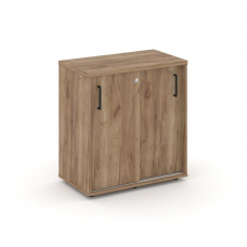 Style Project Тумба опорная/приставная SN.TOP-041 Дуб Табак/Черный Ручки 600*400*750