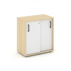 Style Project Тумба опорная/приставная SN.TOP-041 Акация Лорка/Белый/Черный Ручки 600*400*750