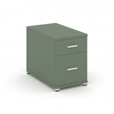 Concept Тумба опорная/приставная 1 ящ.+1 распаш. фасад CN.TGO-004 W Кобо/Металл Белый 420*720*583