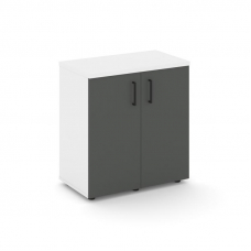 Style Project Тумба опорная/приставная SN.TOP-032 Белый/Белый/Антрацит/Черный Ручки 700*400*750