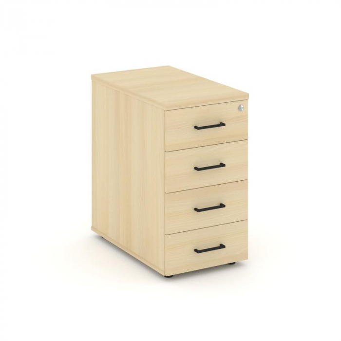 Style Project Тумба опорная/приставная SN.TOP-001 Акация Лорка/Черный Ручки 416*600*750