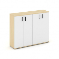 Style Project Тумба опорная/приставная SN.TOP-163 Акация Лорка/Белый/Черный Ручки 1632*400*1150