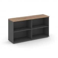 Style Project Тумба опорная/приставная SN.TOP-121 Антрацит/Дуб Табак 1232*400*750