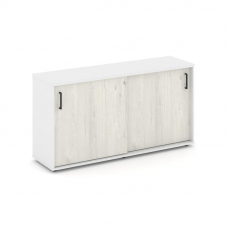 Style Project Тумба опорная/приставная SN.TOP-143 Белый/Белый/Дуб Наварра/Черный Ручки 1632*400*750