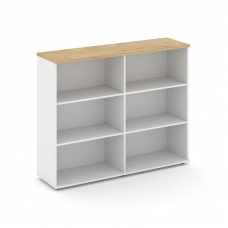 Style Project Тумба опорная/приставная SN.TOP-153 Белый/Тиквуд Светлый 1632*400*1150