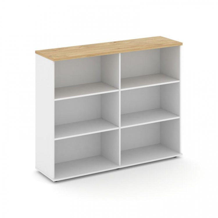 Style Project Тумба опорная/приставная SN.TOP-153 Белый/Тиквуд Светлый 1632*400*1150