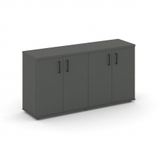 Style Project Тумба опорная/приставная SN.TOP-132 Антрацит/Черный Ручки 1432*400*750