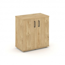 Style Project Тумба опорная/приставная SN.TOP-031 Тиквуд Светлый/Черный Ручки 600*400*750