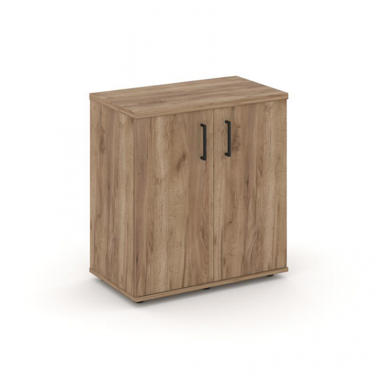 Style Project Тумба опорная/приставная SN.TOP-033 Дуб Табак/Черный Ручки 800*400*750