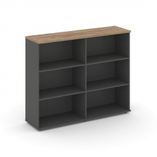 Style Project Тумба опорная/приставная SN.TOP-152 Антрацит/Дуб Табак 1432*400*1150