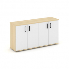 Style Project Тумба опорная/приставная SN.TOP-132 Акация Лорка/Белый/Черный Ручки 1432*400*750