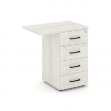 Style Project Тумба приставная SN.TPP-002 Дуб Наварра/Черный Ручки 416/700*460*750