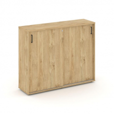 Style Project Тумба опорная/приставная SN.TOP-173 Тиквуд Светлый/Черный Ручки 1632*400*1150