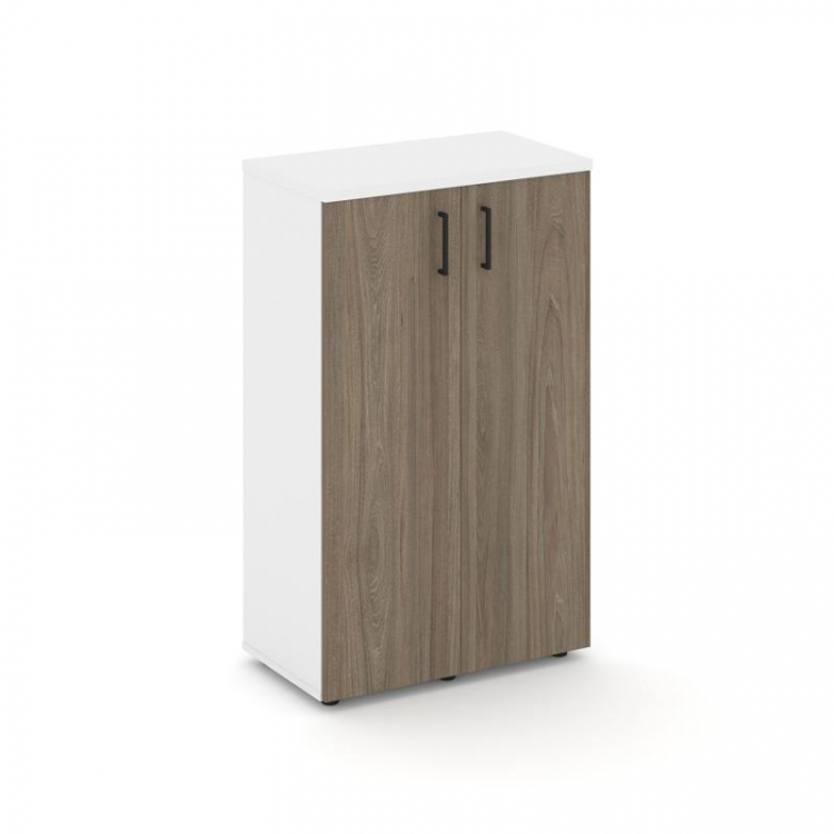 Style Project Тумба опорная/приставная SN.TOP-062 Белый/Белый/Вяз Благородный/Черный Ручки 700*400*1