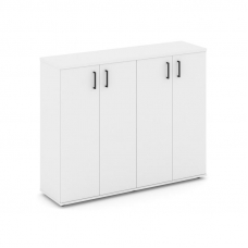 Style Project Тумба опорная/приставная SN.TOP-161 Белый/Черный Ручки 1232*400*1150