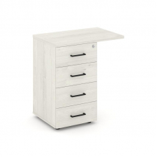 Style Project Тумба приставная SN.TPP-002 Дуб Наварра/Черный Ручки 416/700*460*750