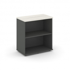 Style Project Тумба опорная/приставная SN.TOP-021 Антрацит/Дуб Наварра 600*400*750