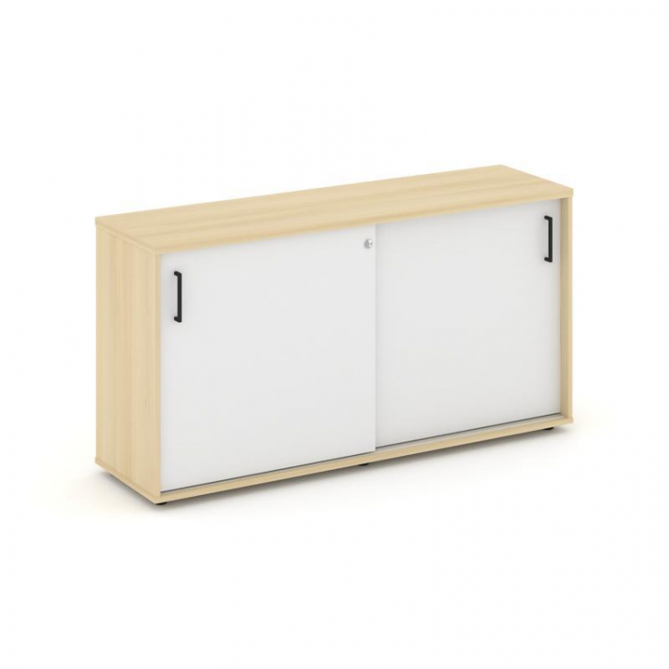 Style Project Тумба опорная/приставная SN.TOP-141 Акация Лорка/Белый/Черный Ручки 1232*400*750