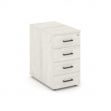 Style Project Тумба опорная/приставная SN.TOP-001 Дуб Наварра/Черный Ручки 416*600*750