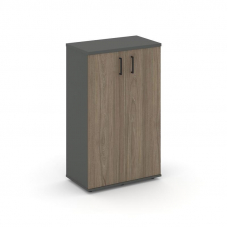 Style Project Тумба опорная/приставная SN.TOP-062 Антрацит/Вяз Благородный/Черный Ручки 700*400*1150