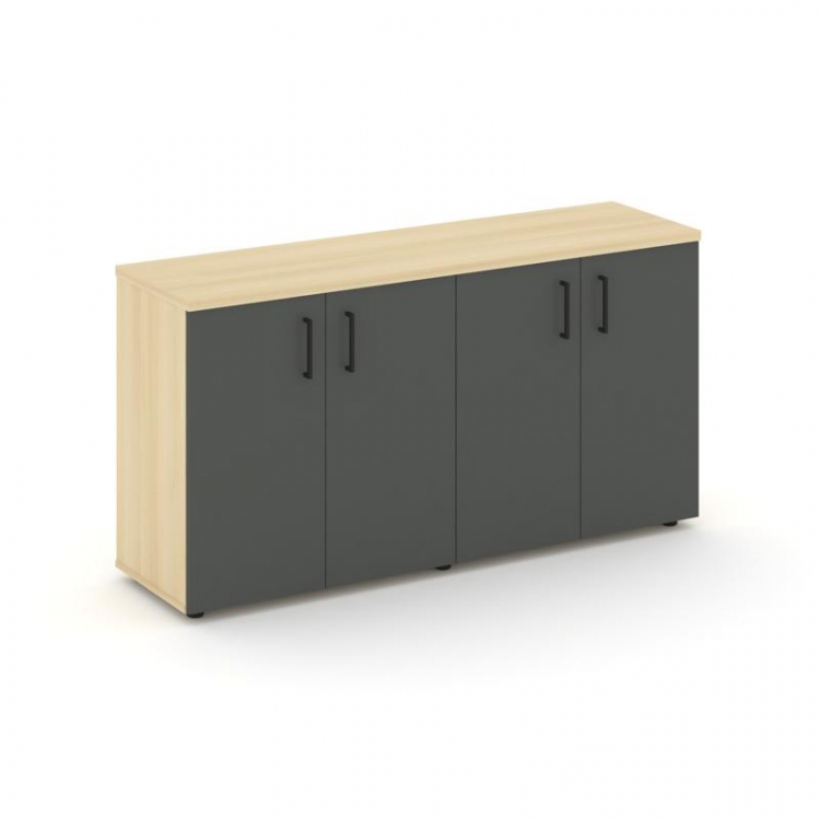 Style Project Тумба опорная/приставная SN.TOP-133 Акация Лорка/Акация Лорка/Антрацит/Черный Ручки 16