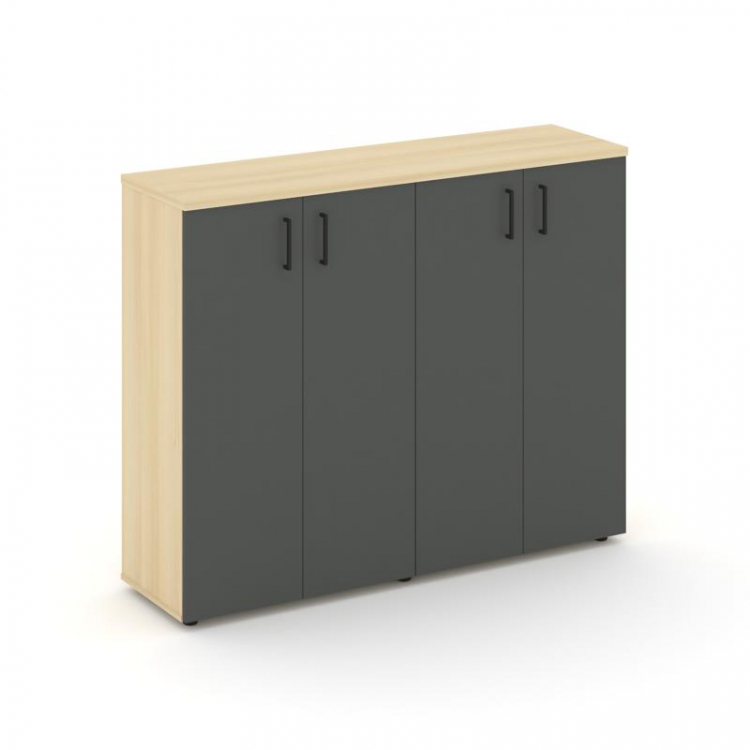 Style Project Тумба опорная/приставная SN.TOP-162 Акация Лорка/Акация Лорка/Антрацит/Черный Ручки 14