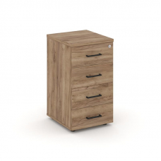 Style Project Тумба приставная SN.TPP-001 Дуб Табак/Черный Ручки 416*460*750