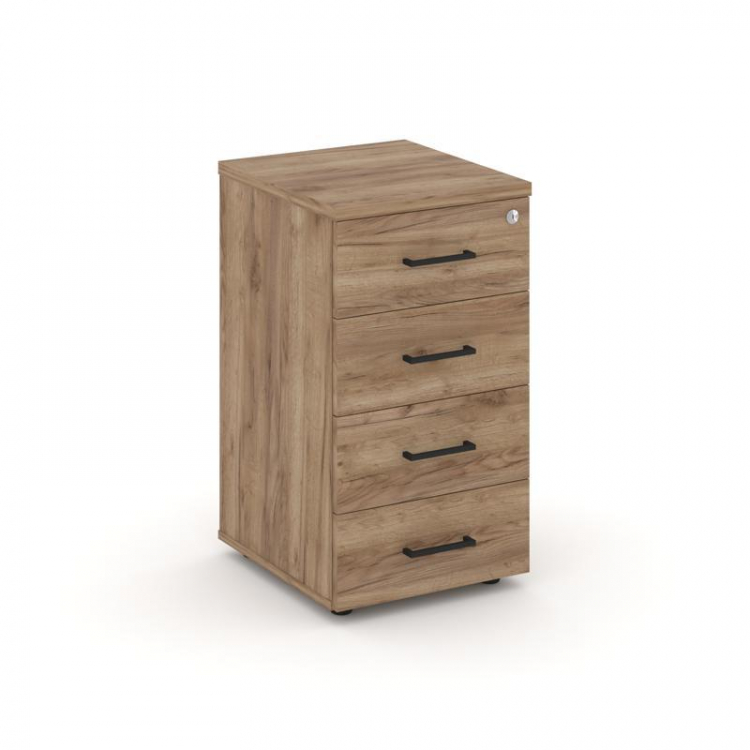 Style Project Тумба приставная SN.TPP-001 Дуб Табак/Черный Ручки 416*460*750