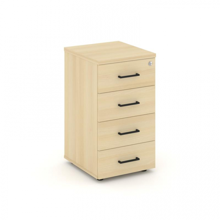 Style Project Тумба приставная SN.TPP-001 Акация Лорка/Черный Ручки 416*460*750