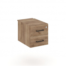 Style Project Тумба с 2 ящ. SN.TP-031 Дуб Табак/Черный Ручки 343*453*356