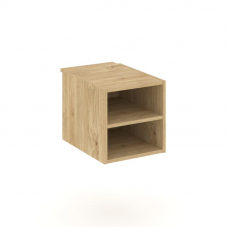 Style Project Подвесная тумба с двумя открытыми нишами SN.TP-013 Тиквуд Светлый 343*591*352