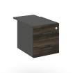 Concept Тумба с 2 ящ. CN.PT-004 A Дуб Мали/Антрацит 347*573*336