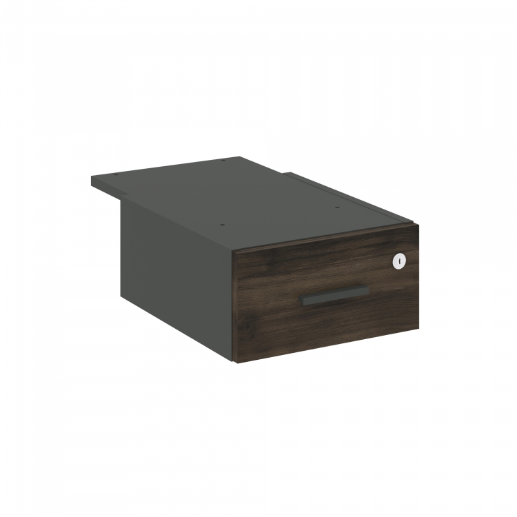 Concept Тумба с 1 ящ. CN.PT-003 A Дуб Мали/Антрацит 347*573*176
