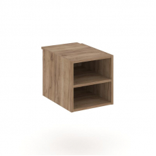 Style Project Подвесная тумба с двумя открытыми нишами SN.TP-012 Дуб Табак 343*491*352