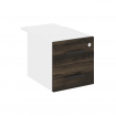 Concept Тумба с 2 ящ. CN.PT-004 B Дуб Мали/Белый Бриллиант 347*573*336
