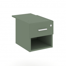 Concept Тумба с открытой нишей и 1 ящ. CN.PT-005 W Кобо 347*573*336