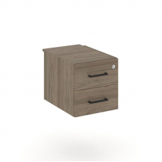 Style Project Тумба с 2 ящ. SN.TP-033 Вяз Благородный/Черный Ручки 343*607*356