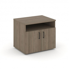 Style Project Тумба для оргтехники/сервисная SN.TS-001 Вяз Благородный/Черный Ручки 796*600*680