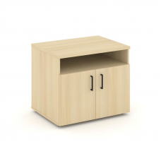 Style Project Тумба для оргтехники/сервисная SN.TS-001 Акация Лорка/Черный Ручки 796*600*680