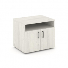 Style Project Тумба для оргтехники/сервисная SN.TS-001 Дуб Наварра/Черный Ручки 796*600*680