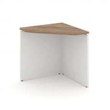 Style Project Угловой элемент стола SN-D.USP-001 Дуб Табак/Белый/Металл Антрацит 600*600*750