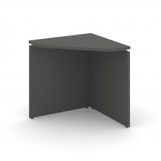 Style Project Угловой элемент стола SN-D.USP-001 Антрацит/Металл Белый 600*600*750