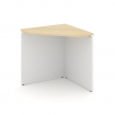 Style Project Угловой элемент стола SN-D.USP-011 Акация Лорка/Белый/Металл Белый 700*700*750
