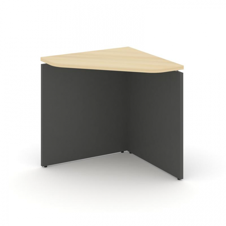 Стайл Проджект Угловой элемент стола SN-D.USP-011 Акация Лорка/Антрацит NEW/Металл Антрацит 700*700*